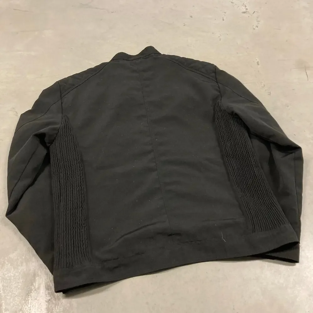 vintage y2k slim moto jacket